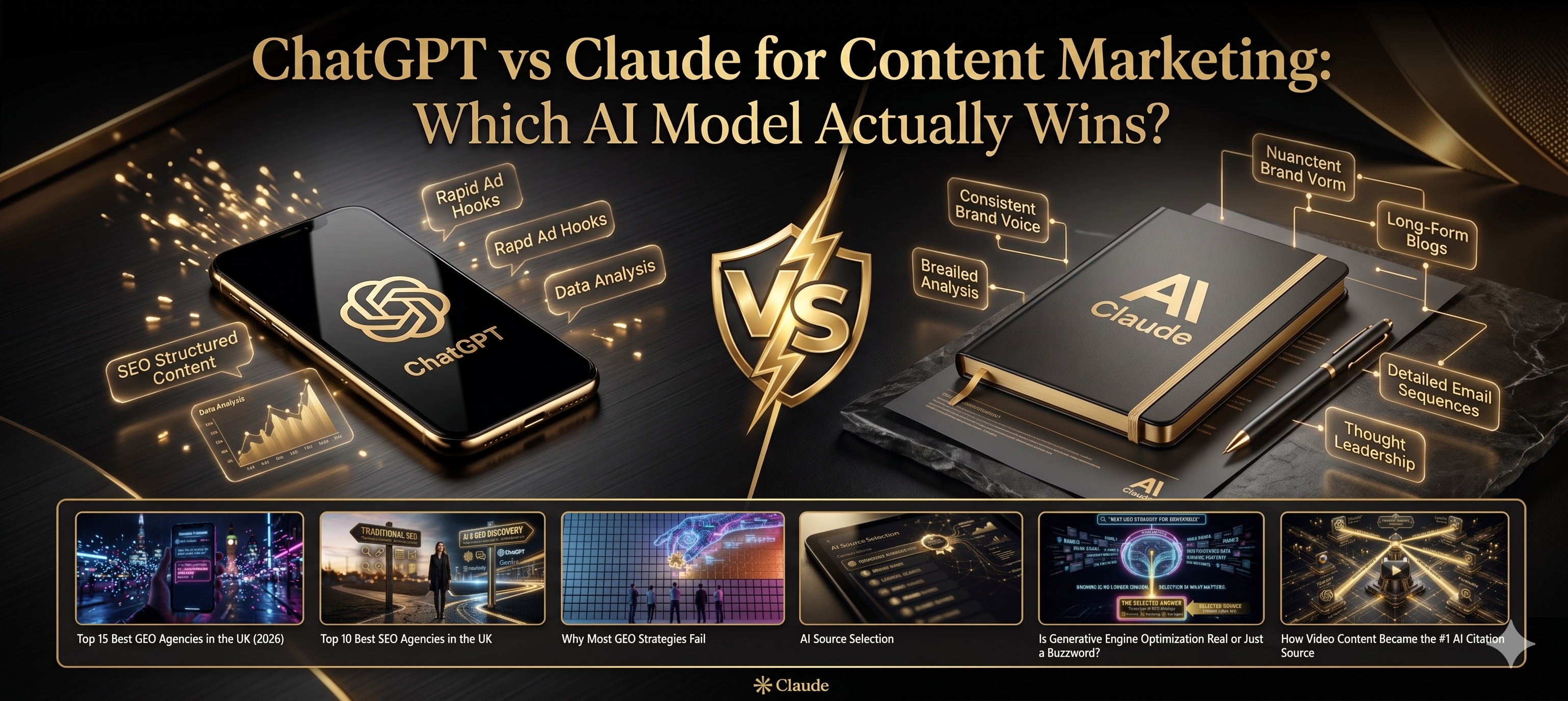 ChatGPT vs Claude for Content Marketing: Which AI Model Actually Wins in 2026?